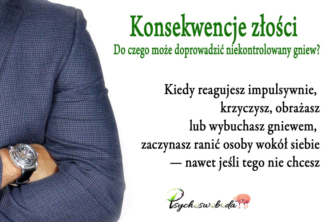 Konsekwencje złości